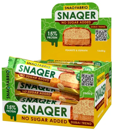 Snaq Fabriq Snaqer 50 g Dubai Trend - Арахис и кунафа
