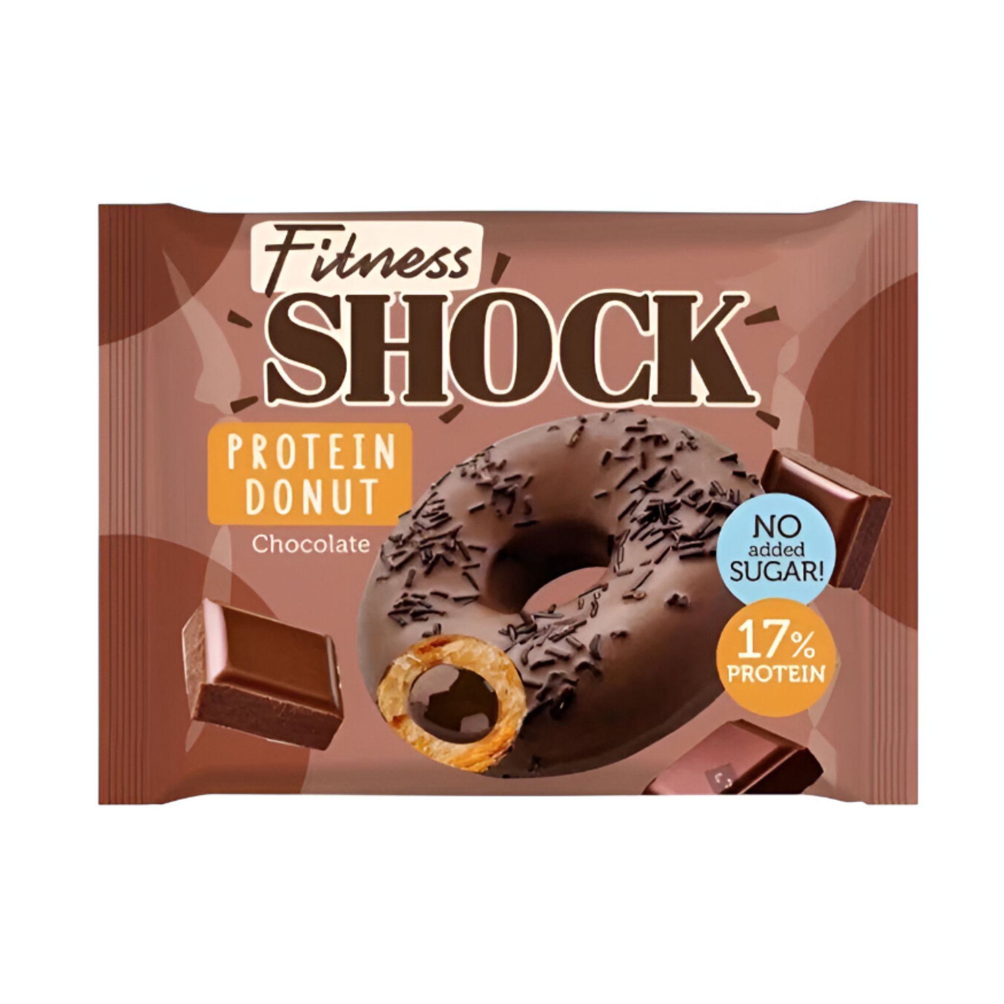  Fitnes Shock Protein Donut 70 g - Шоколад