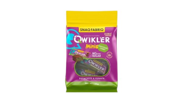Snaq Fabriq Qwikler Candies 130 g - Фисташка-тесто катаифи