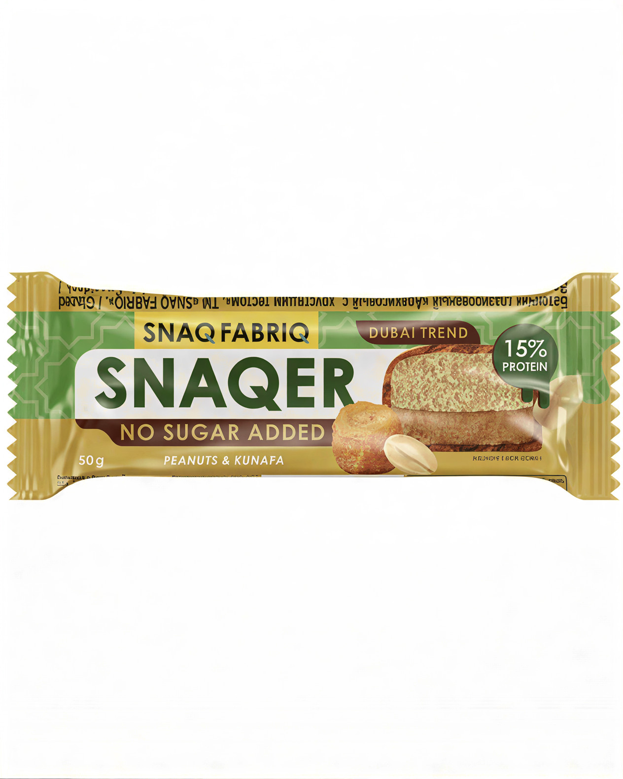 Snaq Fabriq Snaqer 50 g Dubai Trend - Арахис и кунафа