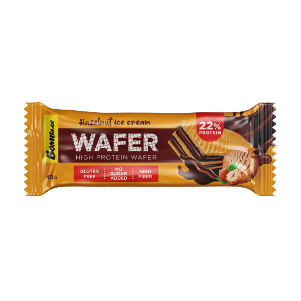 Bombbar Protein Wafer 45g - Ореховый плломбир в шоколаде