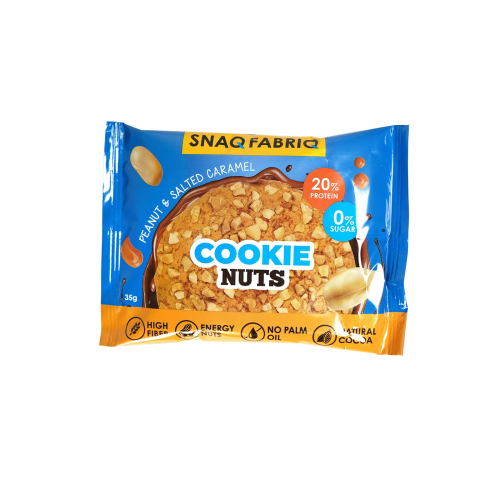 Snaq Fabriq Cookie Nuts 35 qr - Fıstıq-Duzlu Karamel