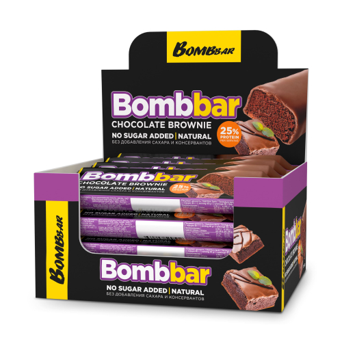 Bombbar  Protein Chocolate bar  40 g - Шоколадный брауни