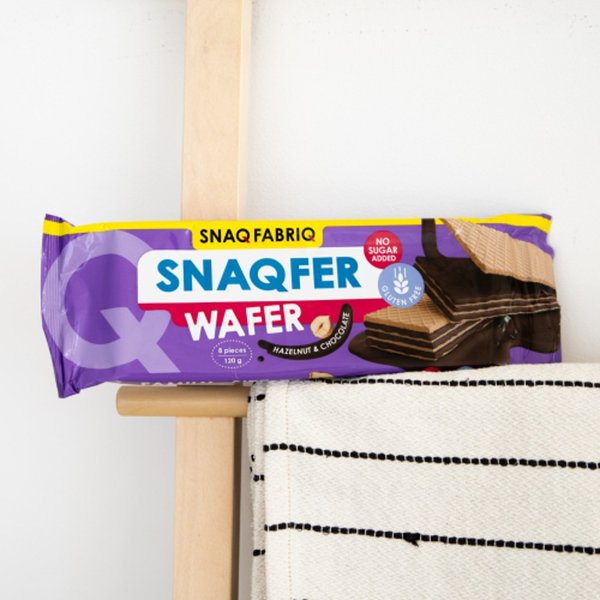 Snaq Fabriq Wafer Big Pack (8 packs) 120g - Fındıq-şokolad