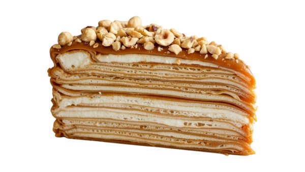 Diet Gluten and Sugar free Crepe Cake 170 g - Карамель