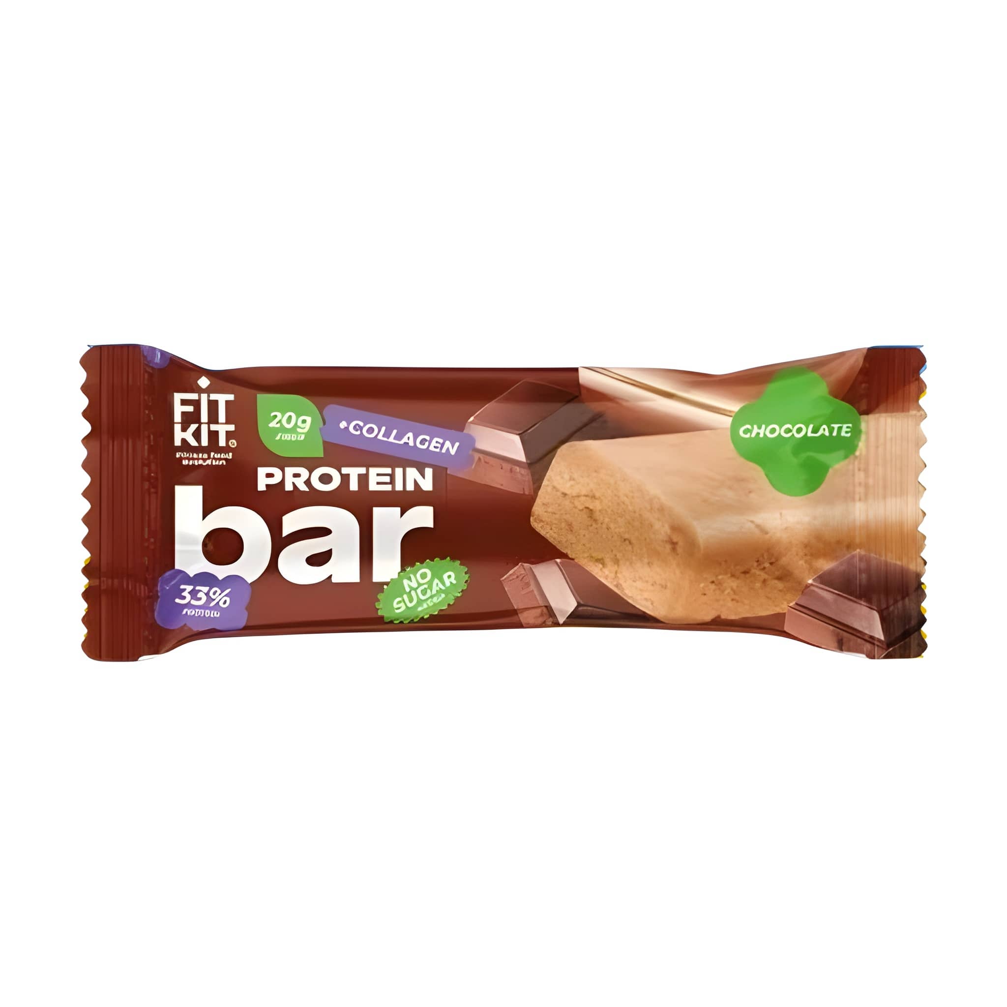 Протеиновый батончик,  60 гр. Fit Kit - Шоколад