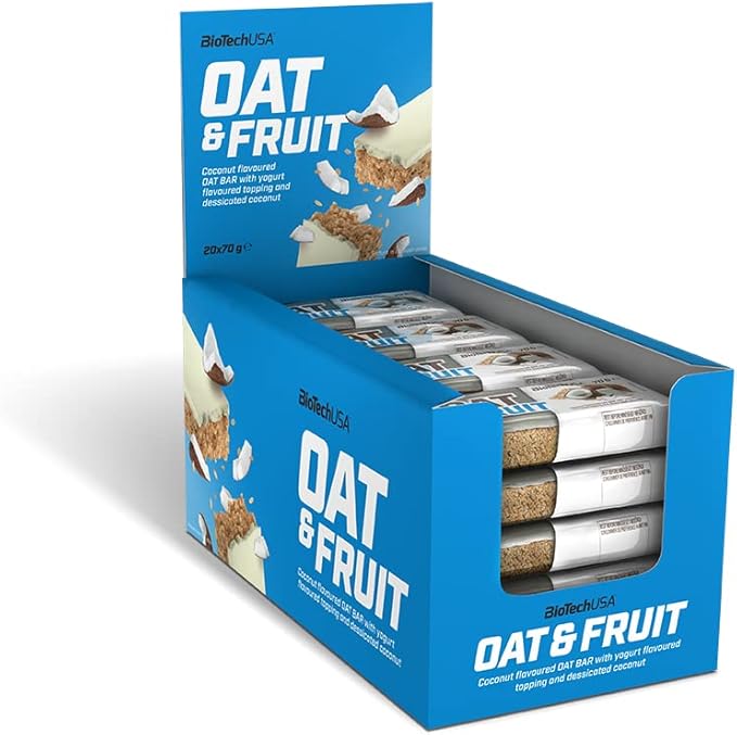 Biotech USA Oat and Fruit Bar 70 g - Kokos-yogurt