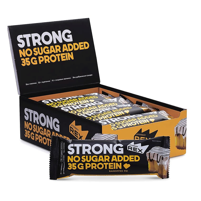 Protein Rex STRONG  ( 35 g Protein) 100g. - Banan piroqu
