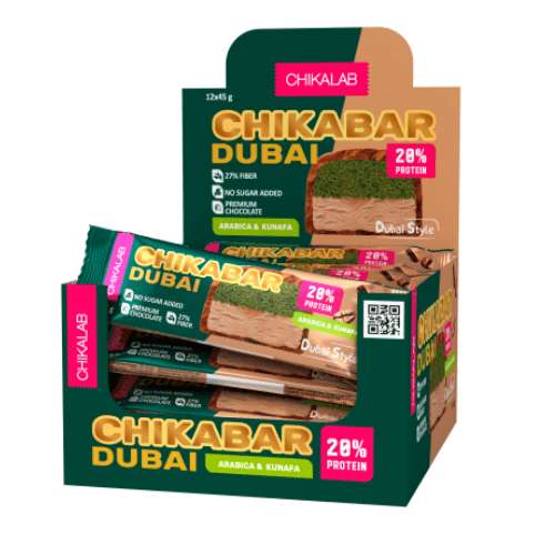 Chikabar Dubai 45 g - Мокачино и тесто катаифи