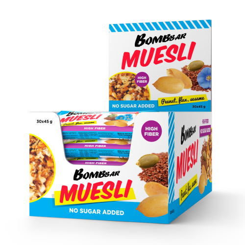 Müsli Batonçik 45 qr - Fıstıq