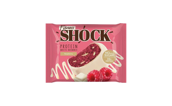 Fitness Shock Protein Brownie 50 g - Красный бархат