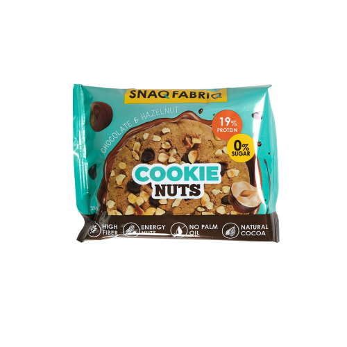 Snaq Fabriq Cookie Nuts 35 qr - Şokolad-Fındıq