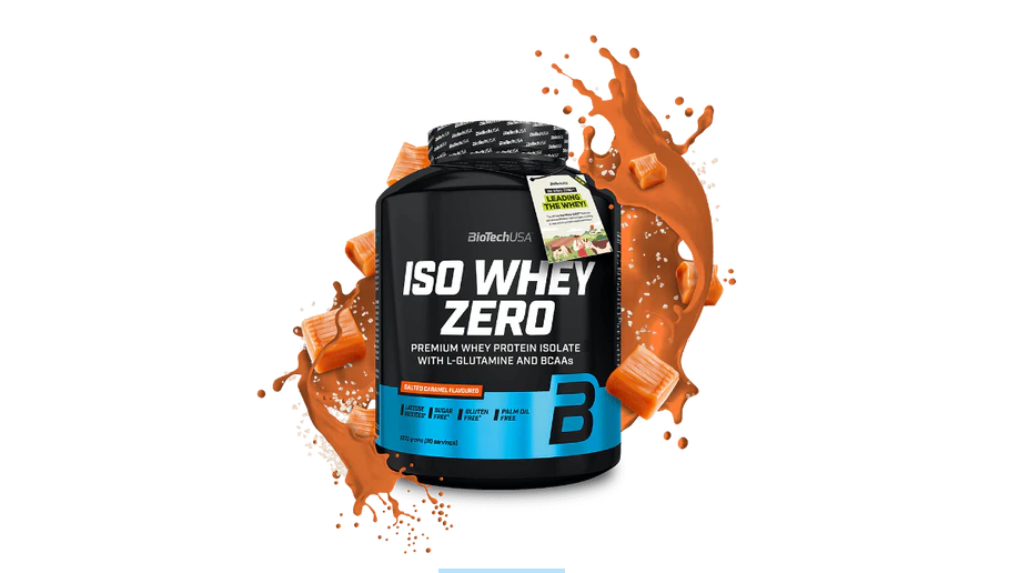 Biotech USA Iso Whey Zero 2270 g - Солёная карамель