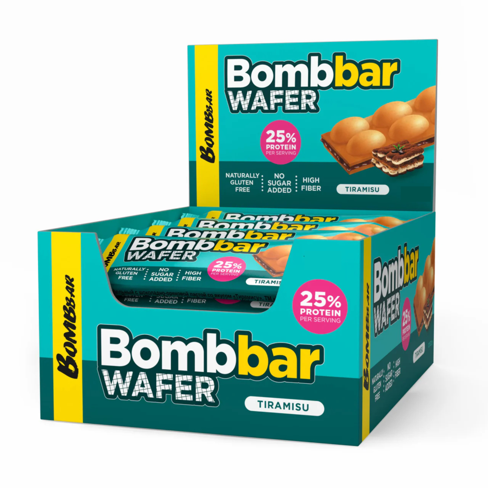 Bombbar Protein Wafer 32g - Тирамису