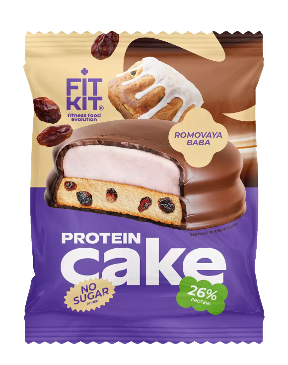 Fit Kit Protein Cake 70g - Ром Баба