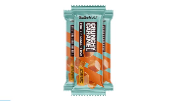 Biotech USA Dessert Protein Bar 50 g  - Xırtıldayan karamel