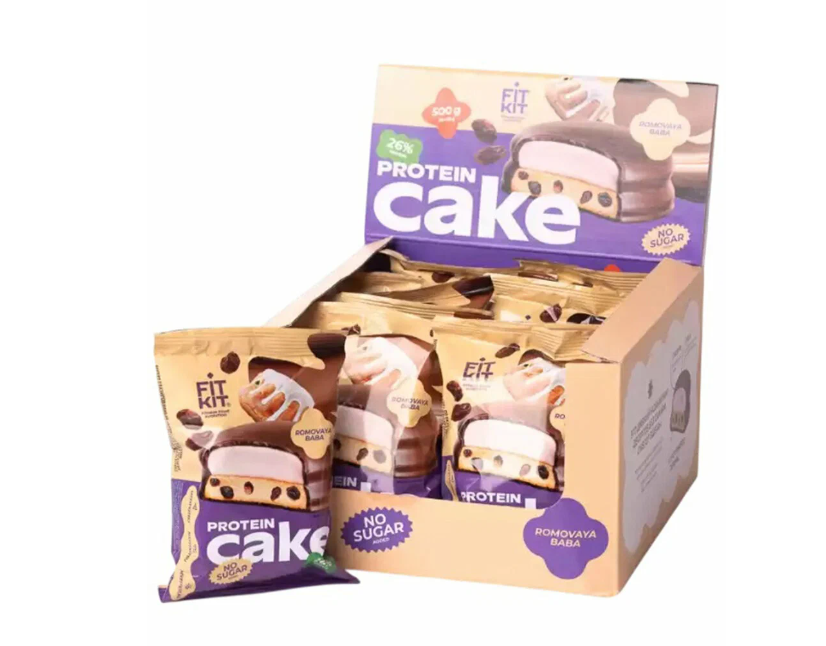 Fit Kit Protein Cake 50g - Ром Баба