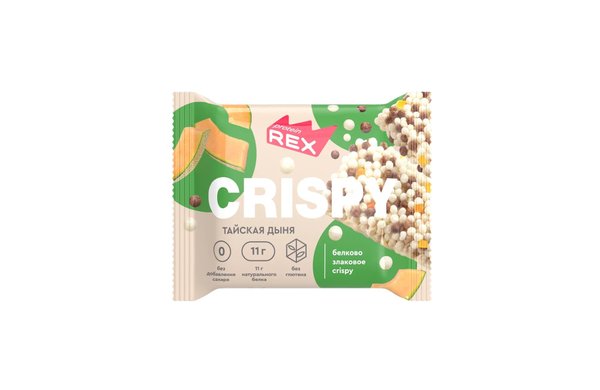 Protein Rex Crispy  55 g - Тайский дыня