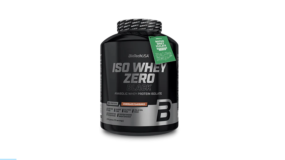 Biotech USA Iso Whey Zero Black 2270 g - Çiyələk