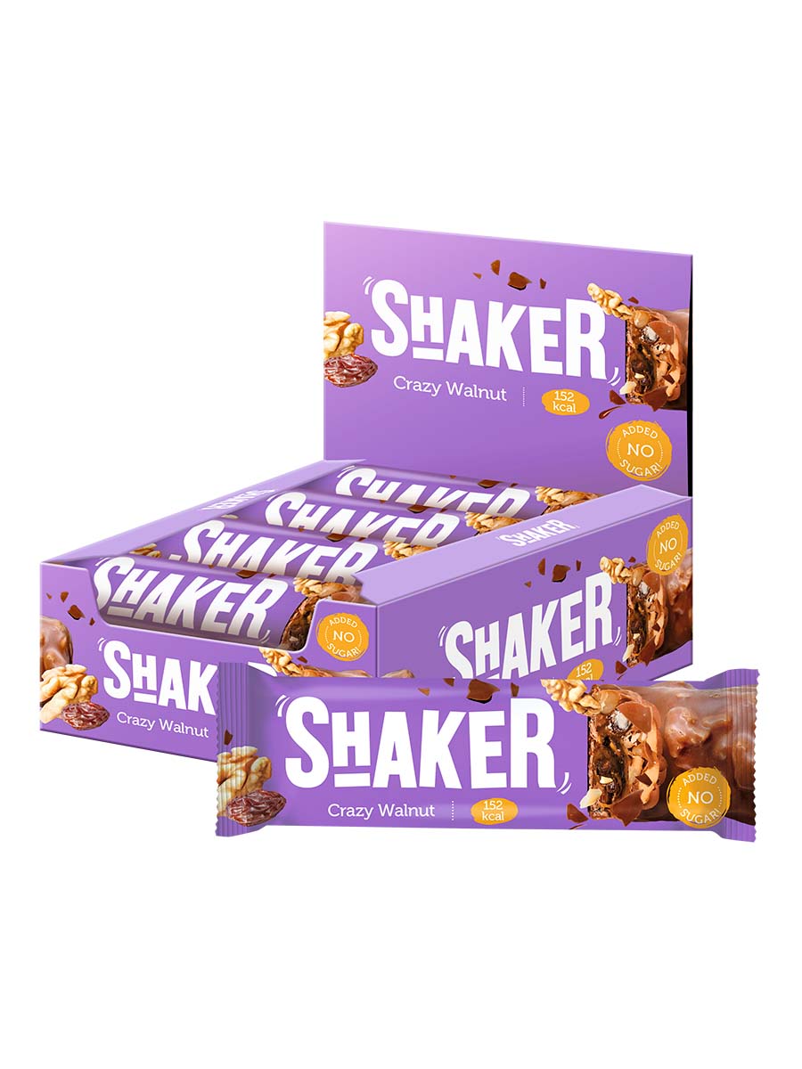 Fitness Shock Shaker - Грецкий орех и изюм