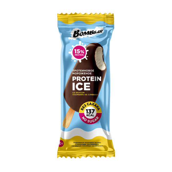 Bombbar Protein Ice Cream Popsicle - Qaymaqlı plombir